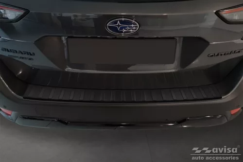 Avisa čierna matná oceľová ochrana nárazníka SUBARU OUTBACK VI (BT) 2021->