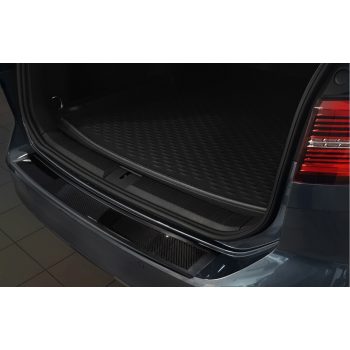   Avisa čierna oceľ, čierna karbon oceľ a karbon Ochrana nakladacej VOLKSWAGEN Passat B8 variant/R-line/Alltrack/GTE 2014-2019, FL2019->2023
