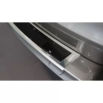  Avisa strieborné zrkadlo, čierny karbon oceľ a karbon Ochrana nakladacej Bmw X5 F15 2013->