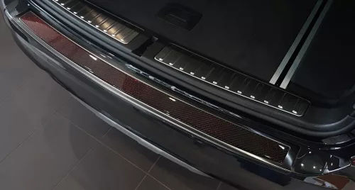 Avisa a čierna oceľová červená karbónová oceľová karbónová ochrana nárazníka BMW X3 F25 FL 2015->