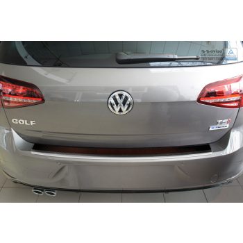   Avisa zrkadlová oceľ, červeno-čierne karbon oceľ a karbon Ochrana nakladacej VOLKSWAGEN Golf VII 5d/3d Hatchback 2012-2017, FL2017-2019