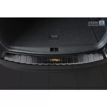   Avisa čierna oceľová ochrana nárazníka SKODA OCTAVIA III kombi FL2016-2019