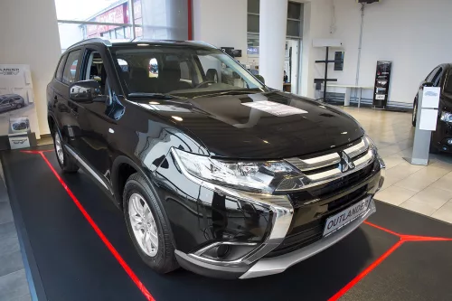 Avisa čierne oceľ Ochrana nakladacej MITSUBISHI OUTLANDER III FL2015-2017, FL2017-2022, MITSUBISHI OUTLANDER III PHEV FL2020-2022