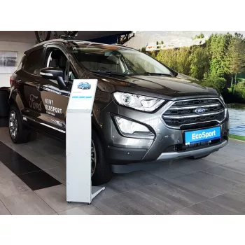   Avisa čierna oceľová ochrana nárazníka FORD ECOSPORT II/ST-Line FL2017->