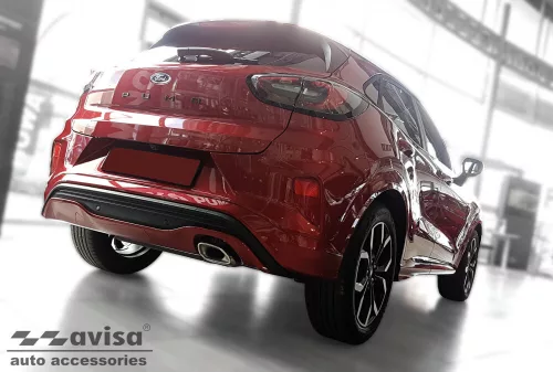 Avisa čierna oceľová ochrana nárazníka FORD PUMA crossover 2019->