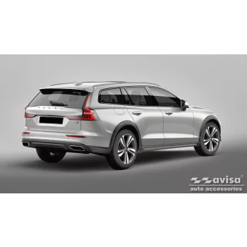   Avisa čierna oceľ Ochrana nakladacej Volvo V60 II combi 2018->, Volvo V60 II CROSS COUNTRY 2018->, Volvo V60 II Plug-In Hybrid 2019->/R-model 2019->