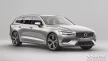 Avisa čierna oceľ Ochrana nakladacej Volvo V60 II combi 2018->, Volvo V60 II CROSS COUNTRY 2018->, Volvo V60 II Plug-In Hybrid 2019->/R-model 2019->
