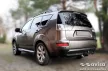Avisa čierna oceľová ochrana nárazníka CITROEN C-CROSSER 2007-2012, MITSUBISHI OUTLANDER II 2006-2012, PEUGEOT 4007 2007-2012