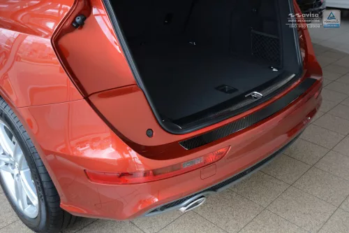 Avisa 3D čierna karbónová ochrana nárazníka AUDI Q5 2008-2012, FL2012-2016, AUDI SQ5 2013->
