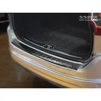   Avisa čierna karbónová ochrana nárazníka VOLVO XC60 2013-2017
