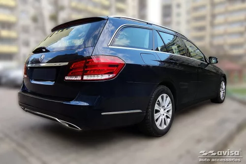 Avisa čierne karbon Ochrana nakladacej MERCEDES E Class W212 T-Model 2013-2015, FL2015-2016