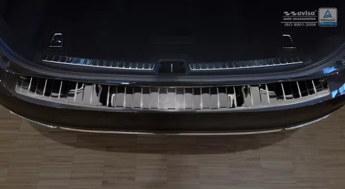 Avisa čierna leštená oceľová ochrana nárazníka VOLVO V90 kombi 2016->