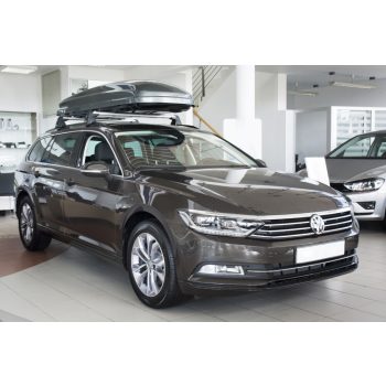   Avisa čierna zrkadlová oceľ Ochrana nakladacej VOLKSWAGEN Passat B8 variant/R-line/Alltrack/GTE 2014-2019, FL2019->2023