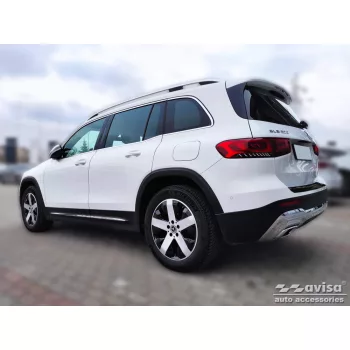   Avisa čierne zrkadlová oceľ Ochrana nakladacej MERCEDES GLB (X247) crossover 2019->/MERCEDES GLB AMG (X247) 2019->