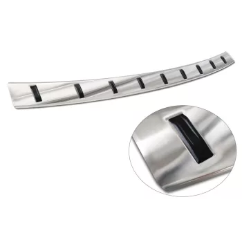   Avisa strieborná saténová oceľová ochrana nárazníka "Strong Edition" VOLKSWAGEN CADDY 2003-2015, FL2015-2020, VOLKSWAGEN CADDY MAXI 2003-2015, FL02.2015->2020