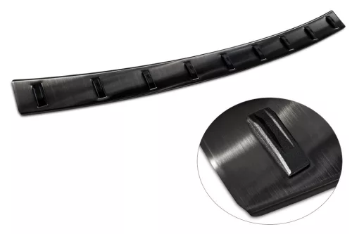 Avisa čierna oceľová ochrana nárazníka "Strong Edition" VOLKSWAGEN CADDY 2003-2015, FL2015-2020, VOLKSWAGEN CADDY MAXI 2003-2015, FL02.2015->2020