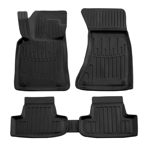 EgriAuto Prémiové 3D gumové autokoberce s uchytením Audi Q5 (8R) 2008-2016 5 ks