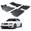 EgriAuto 3D prémiové gumové koberce s patentkami Bmw 3 Series E46 1998-2005