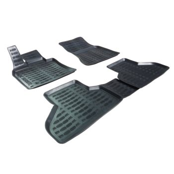   EgriAuto Prémiový 3D Gumové autokoberce s uchytením X6 E71 2008-2014