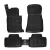 EgriAuto 3D prémiové gumové koberce s patentkami BMW 3 (F30/F31) 2011-2019 5 ks