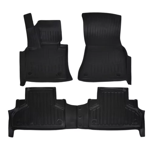 EgriAuto 3D prémiové gumové koberce s patentkami X6 F16 2014-2019 4 ks