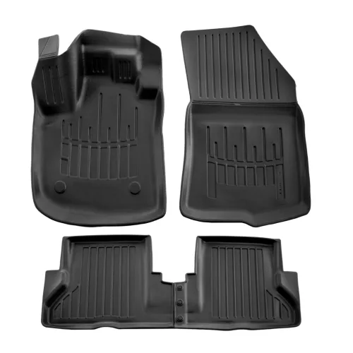 EgriAuto 3D prémiové gumové koberce s patentkami Dacia Dokker 2012-2021 4 ks