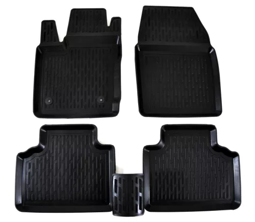 EgriAuto 3D prémiové gumové koberce s patentkami Ford Kuga 2013-2019