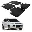 EgriAuto 3D prémiové gumové koberce s patentkami Ford Kuga 2013-2019
