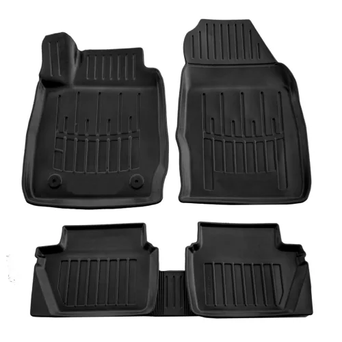 EgriAuto 3D prémiové gumové koberce s patentkami Ford Fiesta (Mk7) 2008-2017 5 ks