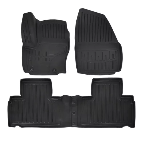 EgriAuto 3D prémiové gumové koberce s patentkami Ford S-MAX 2006-2014