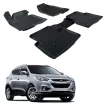 EgriAuto 3D prémiové gumové koberce s patentkami Hyundai x35 2010-2015
