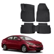 EgriAuto 3D prémiové gumové koberce s patentkami Hyundai Elantra 2015-2020 5ks