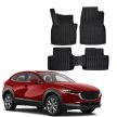 EgriAuto Prémiové 3D gumové autokoberce s uchytením Mazda 3 2019- 5 ks