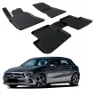 EgriAuto Prémiové 3D gumové autokoberce s uchytením A-class W176 2012-2018