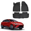 EgriAuto 3D prémiové gumové koberce s patentkami MG 4 EV 2022- 5ks