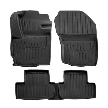  EgriAuto Prémiové 3D gumové autokoberce s uchytením MITSUBISHI ASX 2010- 5 ks