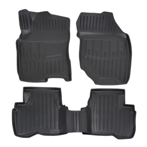 EgriAuto Prémiové 3D gumové autokoberce s uchytením NISSAN X-Trail (T30) 2001-2007 5 ks