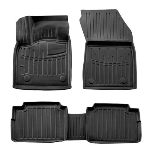 EgriAuto Prémiové 3D gumové autokoberce s uchytením NISSAN X-Trail T33 e-POWER 2021- 5 ks