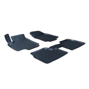   EgriAuto Prémiový 3D Gumové autokoberce s uchytením OPEL Zafira B 2006-2011