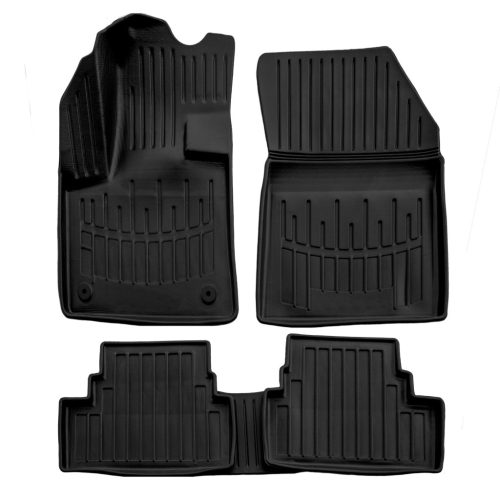 EgriAuto Prémiový 3D Gumové autokoberce s uchytením PEUGEOT 3008 2017-2024 5 ks