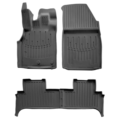 EgriAuto 3D prémiové gumové koberce s patentkami Renault Scenic III 2009-2016 4 ks