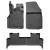 EgriAuto 3D prémiové gumové koberce s patentkami Renault Scenic III 2009-2016 4 ks