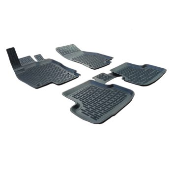   EgriAuto Prémiové 3D gumové autokoberce s uchytením Audi A3 8V/VW Golf 7/Leon 3 2012-2019