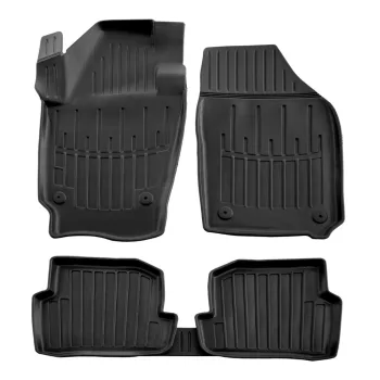   EgriAuto 3D prémiové gumové koberce s patentkami Skoda Fabia III (NJ) 2014- 5 ks
