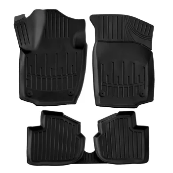   EgriAuto 3D prémiové gumové koberce s patentkami Skoda Rapid 2012-2019 5 ks
