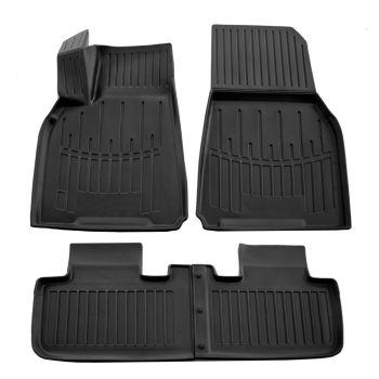   EgriAuto Prémiový 3D Gumové autokoberce s uchytením Tesla Model Y (Montatura rivista) 2020- 4 ks