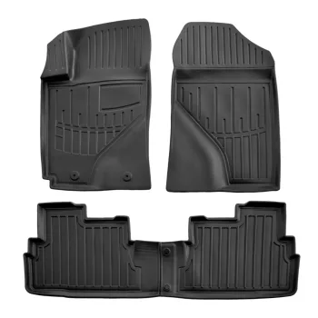   EgriAuto 3D prémiové gumové koberce s patentkami Toyota Corolla Verso (ZER/ZZE) 2004-2009 4 ks