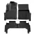 EgriAuto 3D prémiové gumové koberce s patentkami Toyota Land Cruiser 300 2021- 5 ks