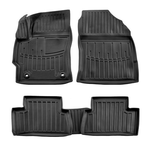 EgriAuto Prémiový 3D Gumové autokoberce s uchytením TOYOTA Corolla Cross 2020- 5 ks