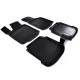 EgriAuto Prémiové 3D gumové autokoberce s uchytením VOLKSWAGEN Golf 4 1997-2003
